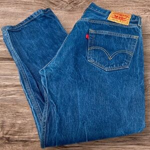 VTG Y2K Levi’s  501XX Blue Button Fly Jeans, Size 34 x‎ 28